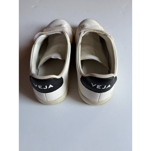 VEJA V-10 Recife White Leather Sneakers - Sustainable - Men's US 9.5 - Picture 5 of 7